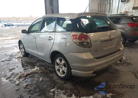 2007 Toyota Matrix Xr из США, поврежденный, VIN 2T1KR32E67C644868